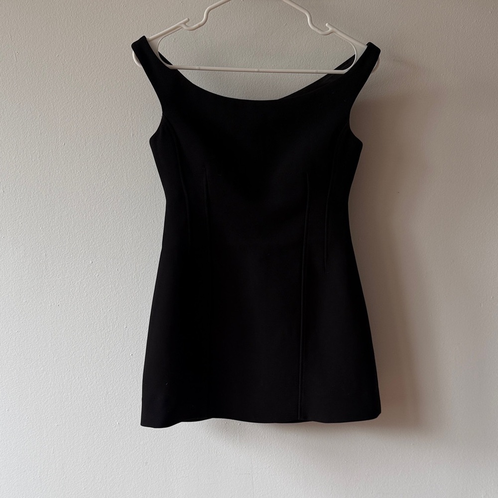 Toteme curved off shoulder top / dress